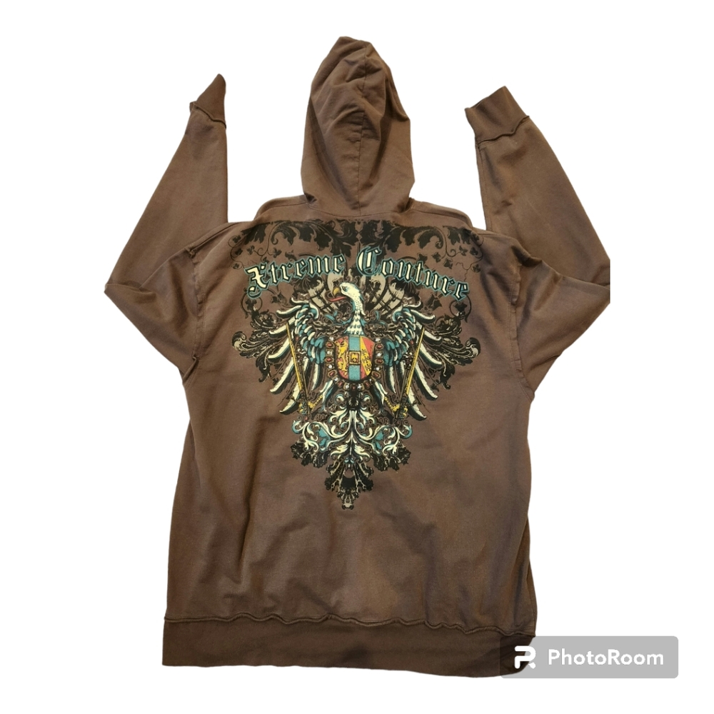 Xtreme Couture Hoodie. NWOT 2XL